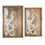 Thumbnail: Set of 2 wooden nesting trays, etched octopus, Shoeless Joe sustainable wood