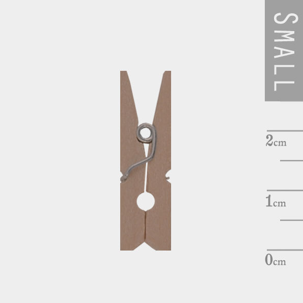 Thumbnail: East of India wooden x100 little pegs, crafts, card / photo holders,