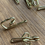Thumbnail: Gold metallic curtain hooks,  pack of 10. Strong and durable