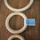 Thumbnail: Birch wood rings in choice of sizes for Macramé  and crafts