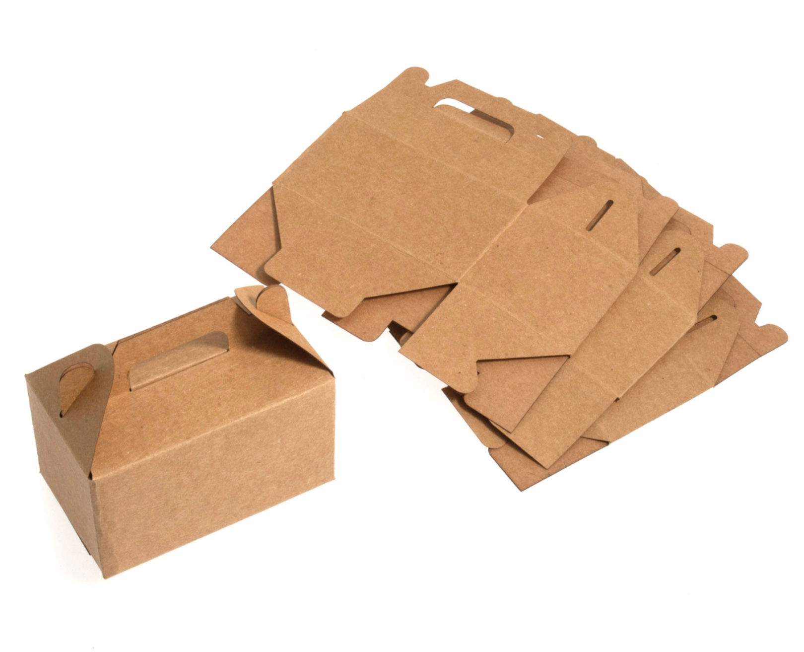 Pack of 4 craft / favour boxes, approx. 7.5 x 4.25 cm