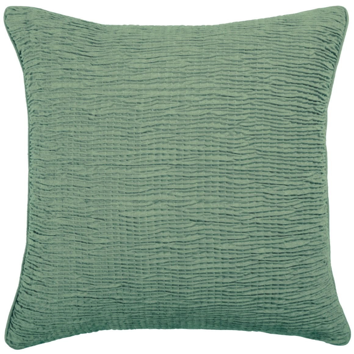 Voyage Maison "Rainfall" Textured Cushion Cover, Mint Green 50 x 50cm