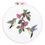 Thumbnail: Dimensions Cross Stitch Starter kit 'Hummingbird Duo 15.2cm (6") with hoop