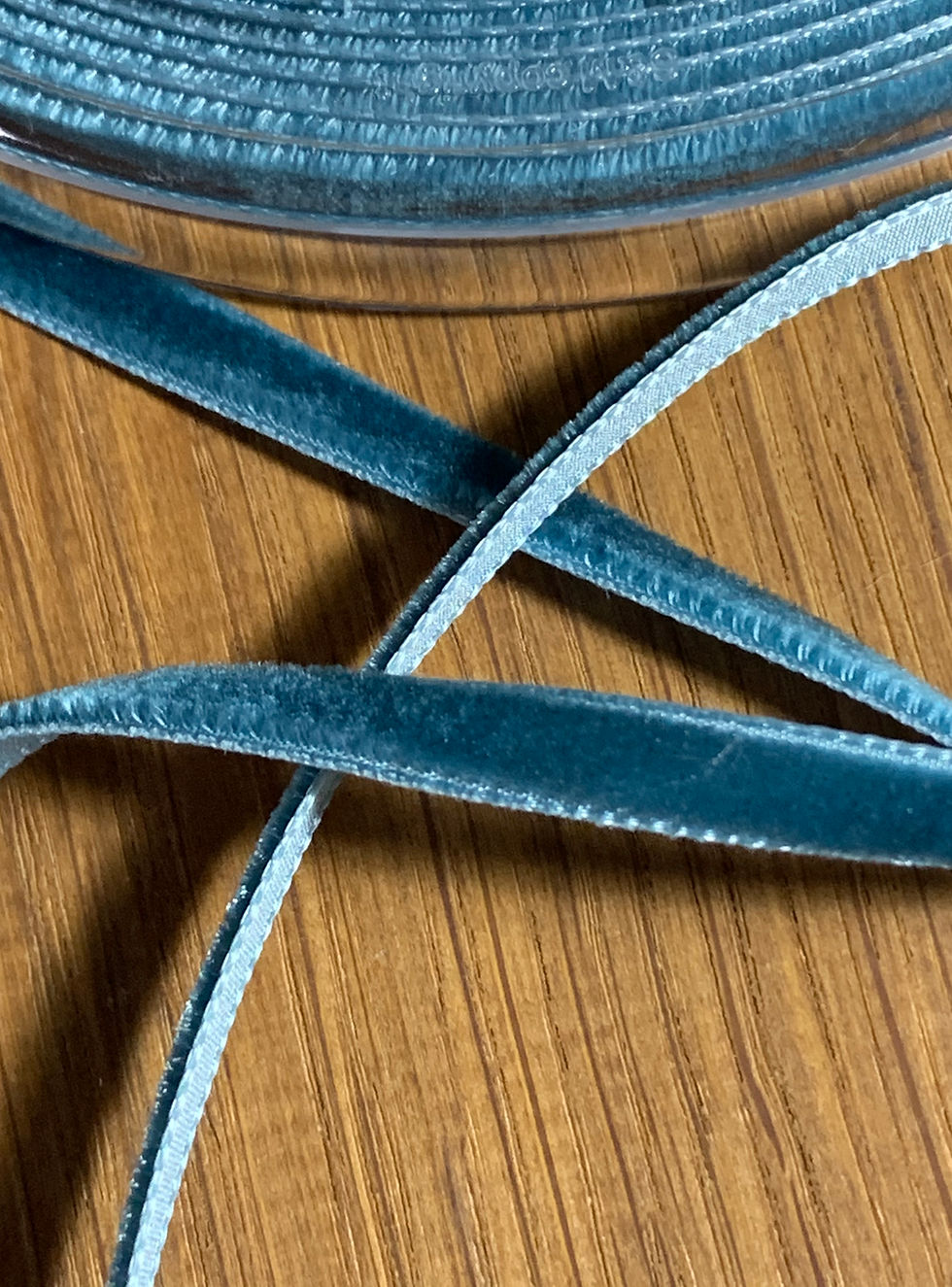 Thumbnail: High density luxury velvet ribbon from Paris, choice of 9 rich colours, by metre