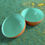 Thumbnail: Shoeless Joe pair of small mint green bowls, appx. 10cm diameter