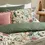 Thumbnail: Wylder "Wallflower" Duvet Set, Cotton rich, 180 thread count Celadon green