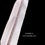 Thumbnail: Stunning decorative crystals zip from Paris, pink, 20cm (7.9")
