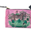 Thumbnail: Velvet Zip Bag Purse Zebra by Madame Treacle 18.5 x 12.5cm