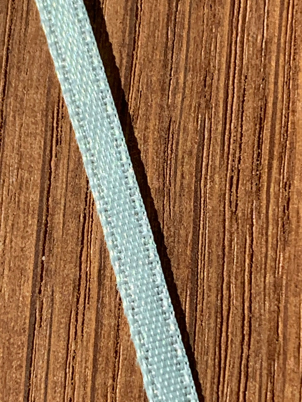 Thumbnail: 3mm Double Satin ribbon, sold per 5m length, choice of shades