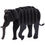 Thumbnail: 3D Card modelling kit Elephant for ages 6+, 26 pieces  slot together, no glueing