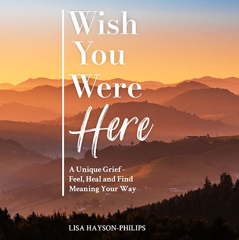 Cover Art for Wish you were here by Lisa Hayson Philips