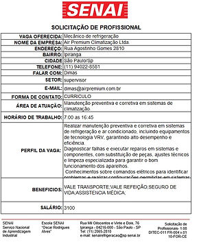 Mecânico de refrigeração - Air Premium Climatização Ltda..jpg