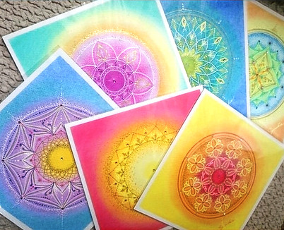 パステル点描曼荼羅ワーク ショップ