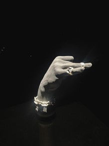 jewelry display at The Winter House