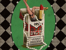 Album artwork of Luvcat's album Vicious Delicious.