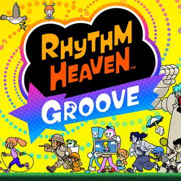 Key Art for the Nintendo title Rhythm Heaven Groove