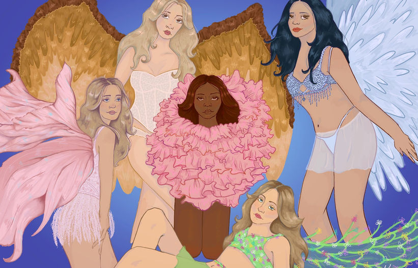 drawing of Victoria's Secret's 2026 angels