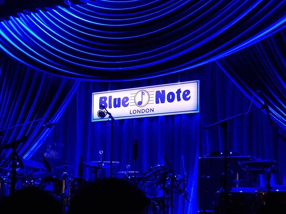 Photo of the stage at Blue Note London