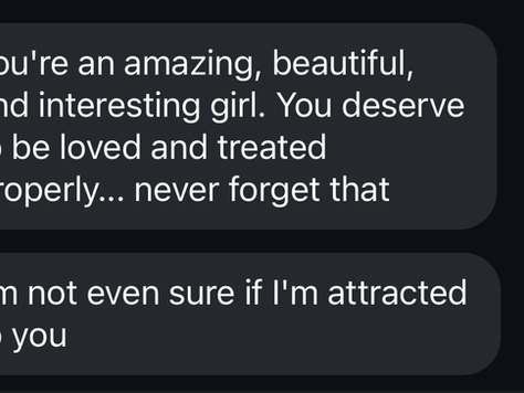 My Last Ex Called Me Unattractive To My Face