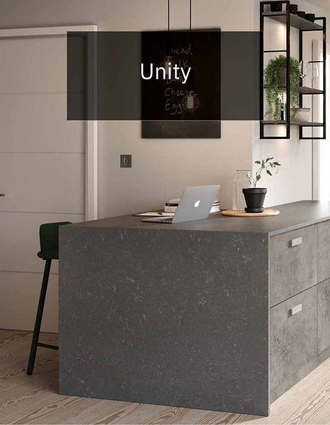 Modern kitchen island, Unity collection, Carters Interiors