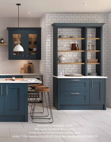 Stylish Shaker kitchen design by Carters Interiors