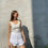 Thumbnail: Skort Madeleine White