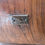 Miniature : Boussole marine ancienne bois et cuivre