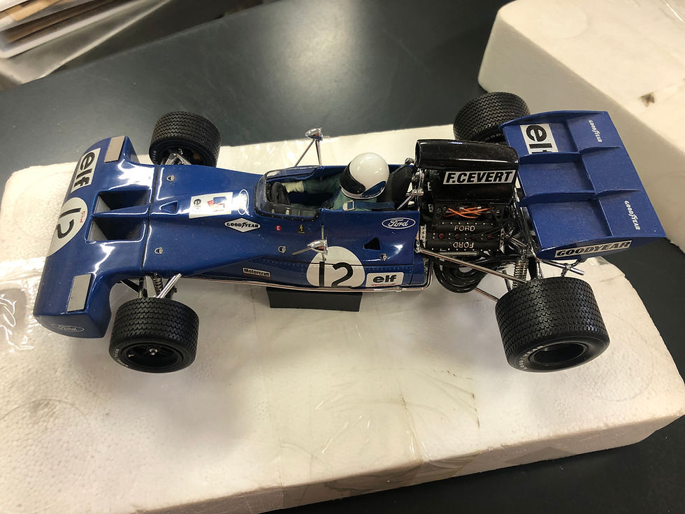 Miniature : TYRELL FORD 003  28613 pneus pluie