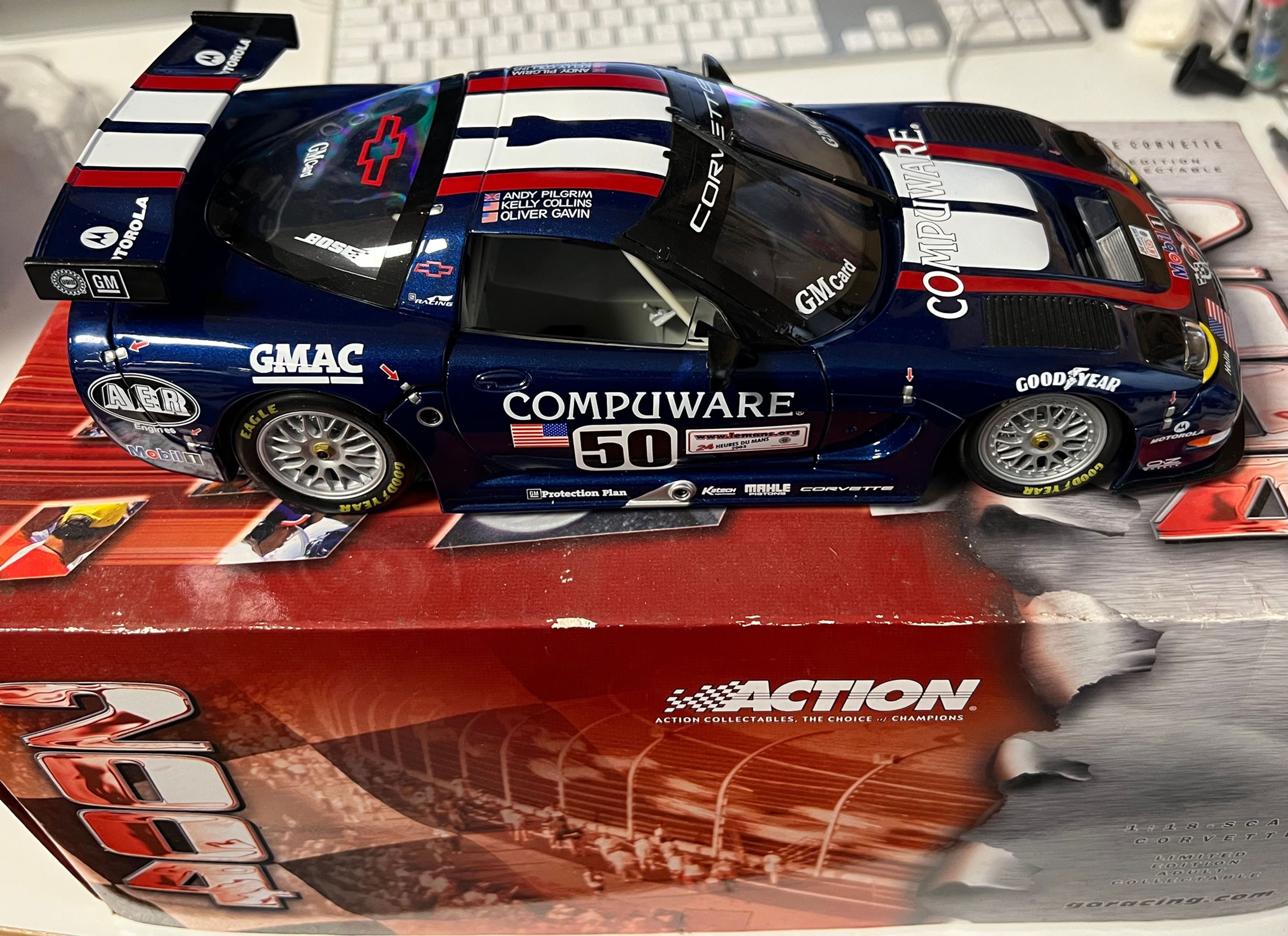 CORVETTE C5R LE MANS 2003 n°50 107104