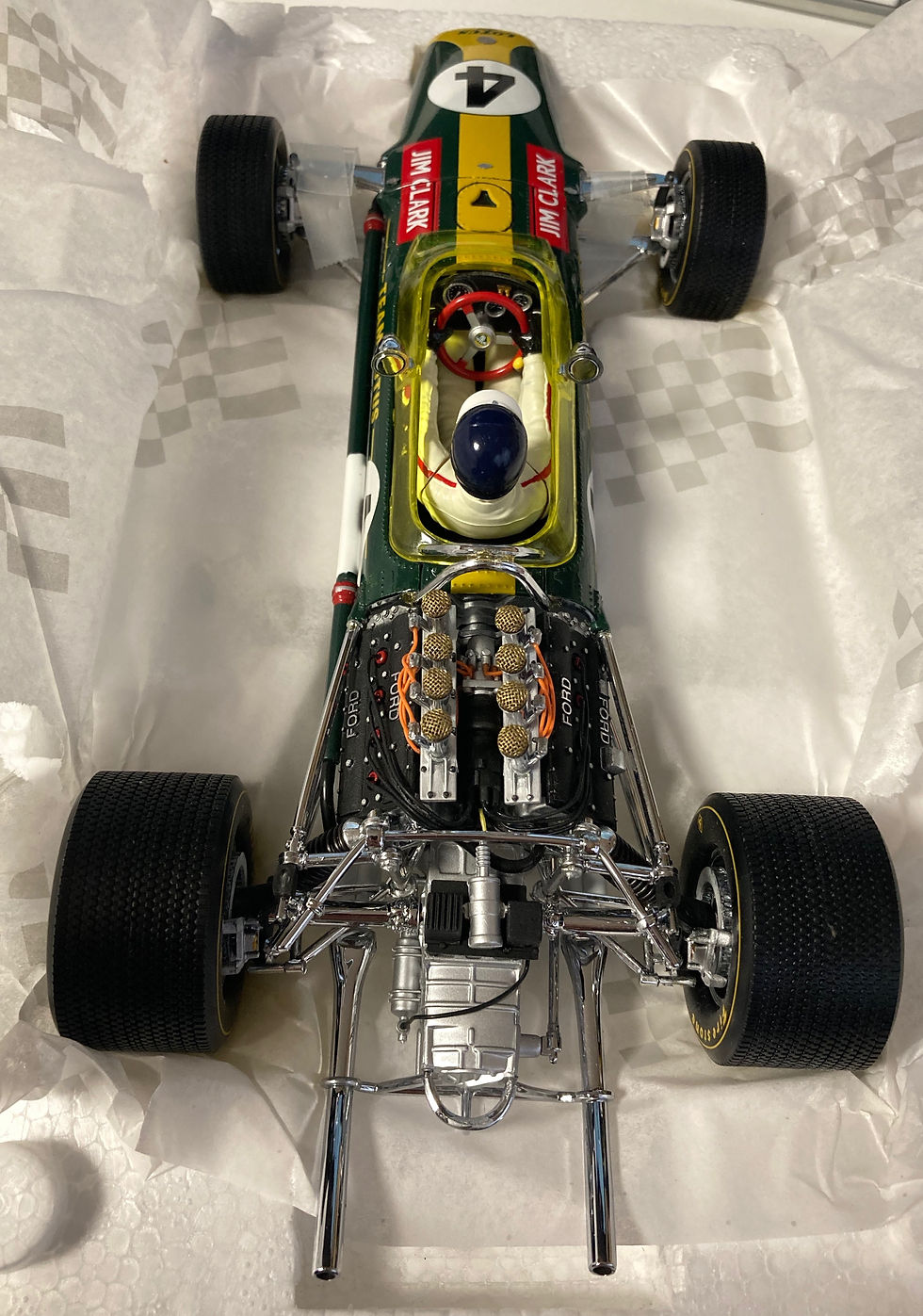 Miniature : LOTUS  type 49 1968 97002