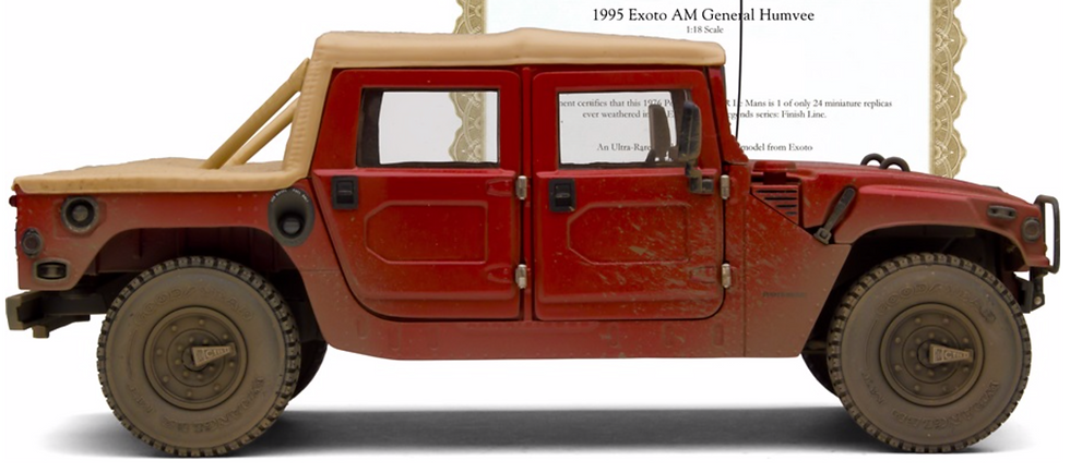 HUMMER Wagon noir 1/18 01803 FLP