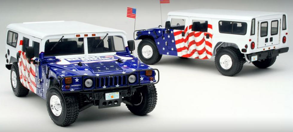 HUMMER Bush 1/18 01806