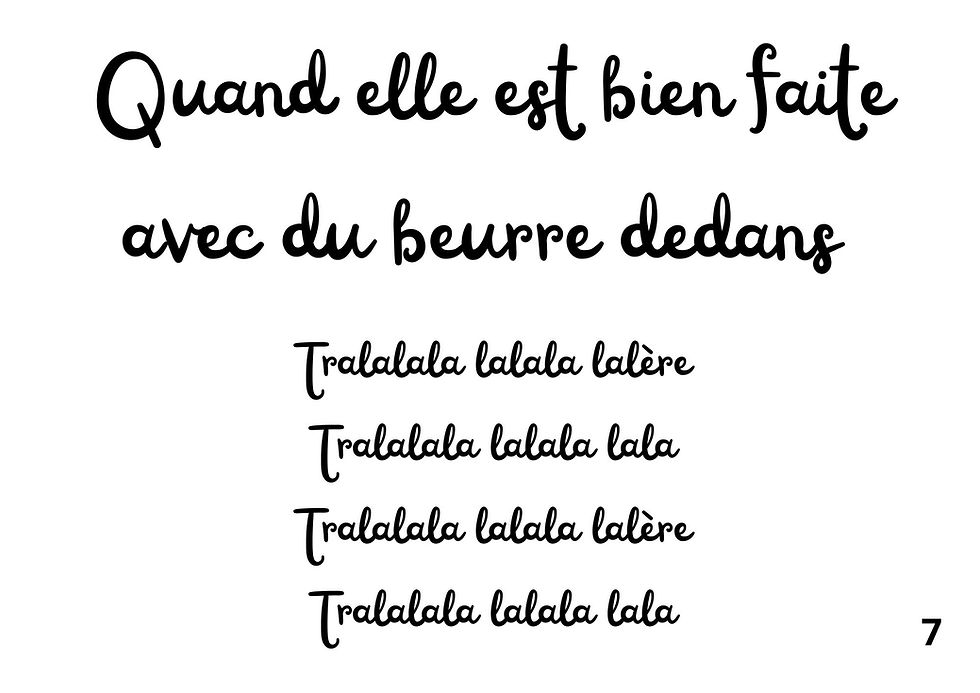 Miniature : Kamishibaï "J'aime la galette"