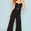 Thumbnail: Rhinestone Trim Jumpsuit 