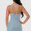 Thumbnail: Light blue beaded mini dress