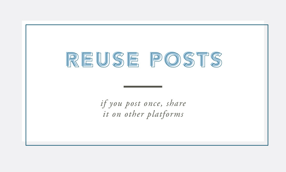 Reuse Posts
