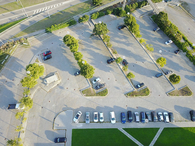 parking lot with omniflow's smart solutions