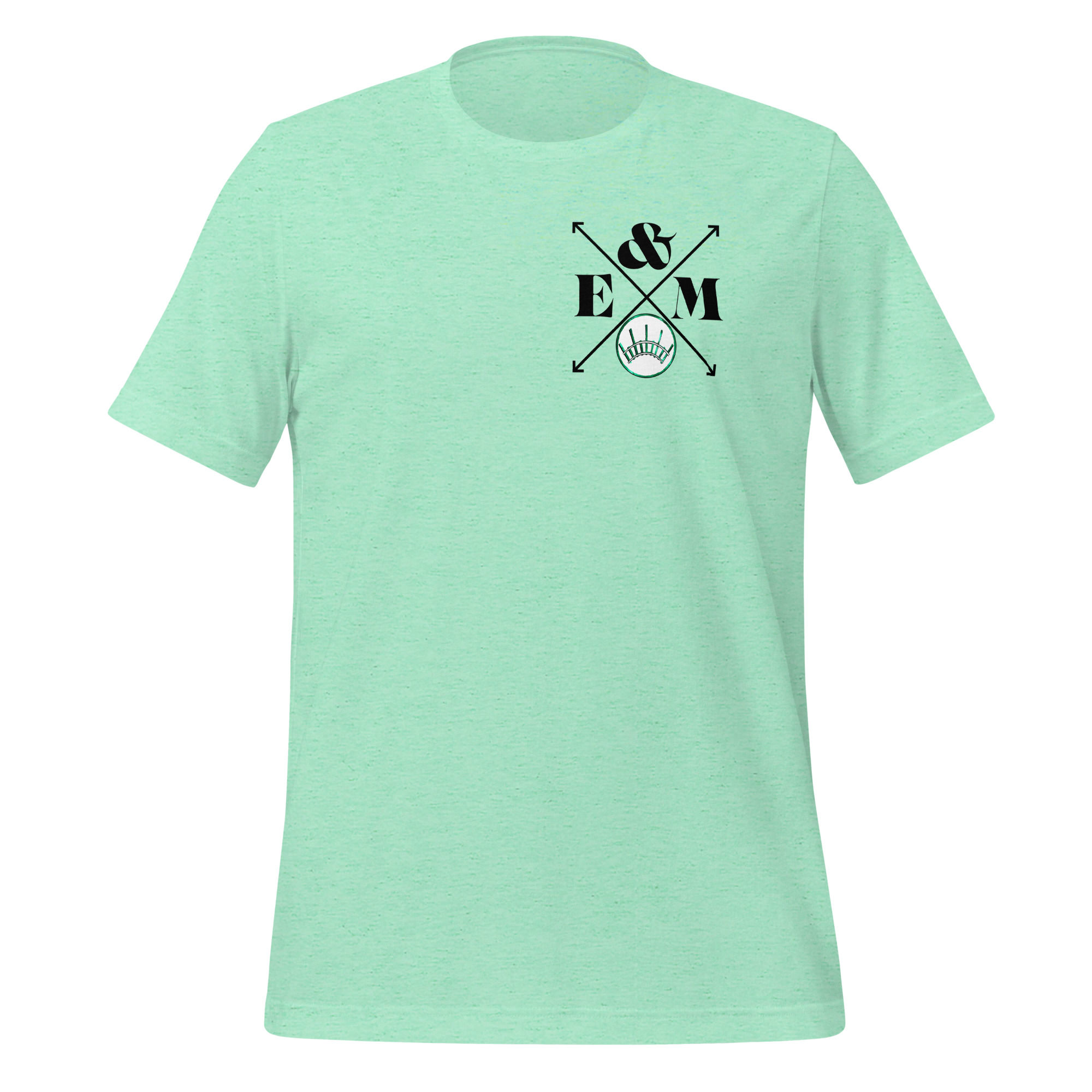 mint green Minimal x Design T - Bella Canvas Shirts