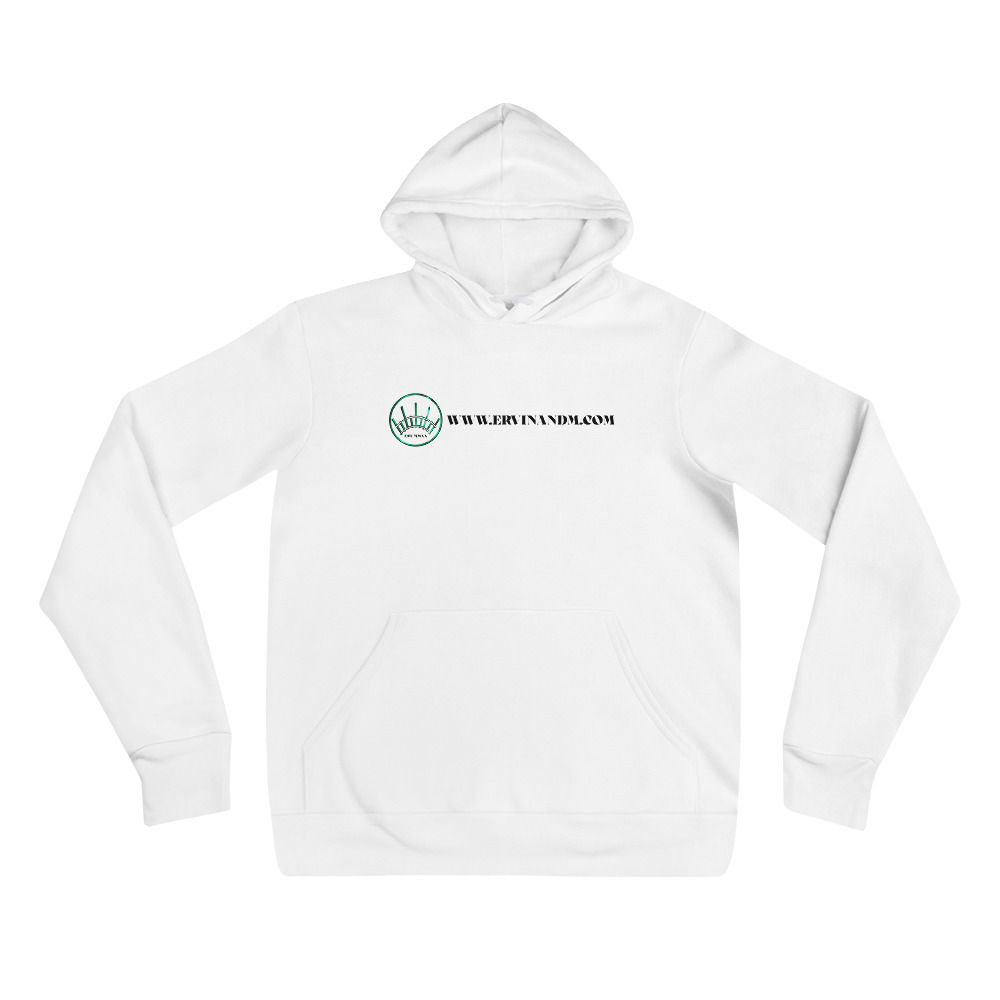 white For The Brand - Lightweight bella canvas Hoodie
