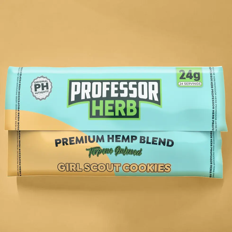 Professor Herb Various Flavours Premium Hemp Blend (24g)
