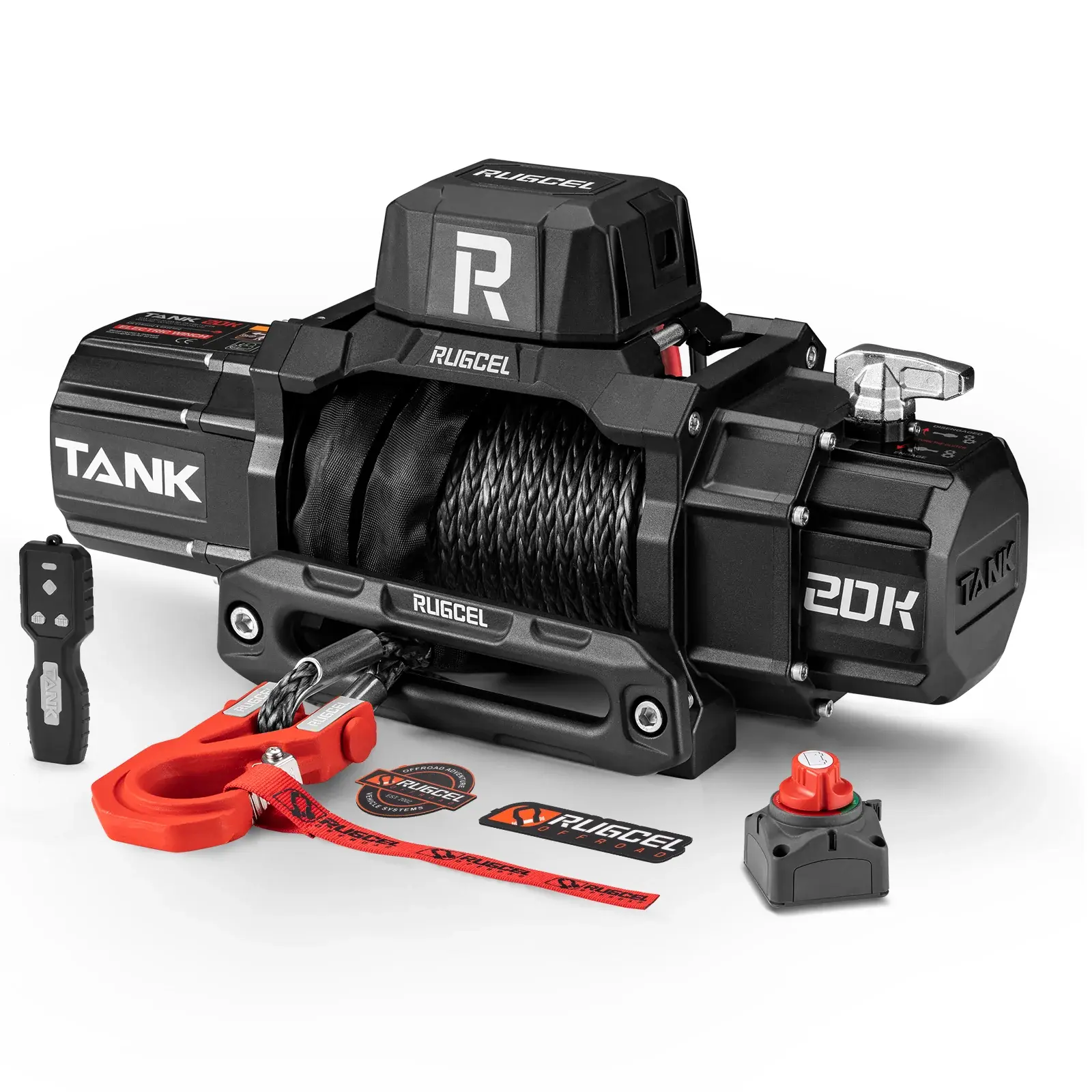 RUGCEL TANK WINCH 20000LB