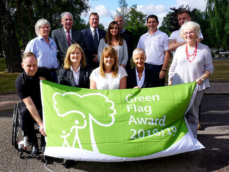 Prestigious Green Flag for Stafford cemeteries unveiled