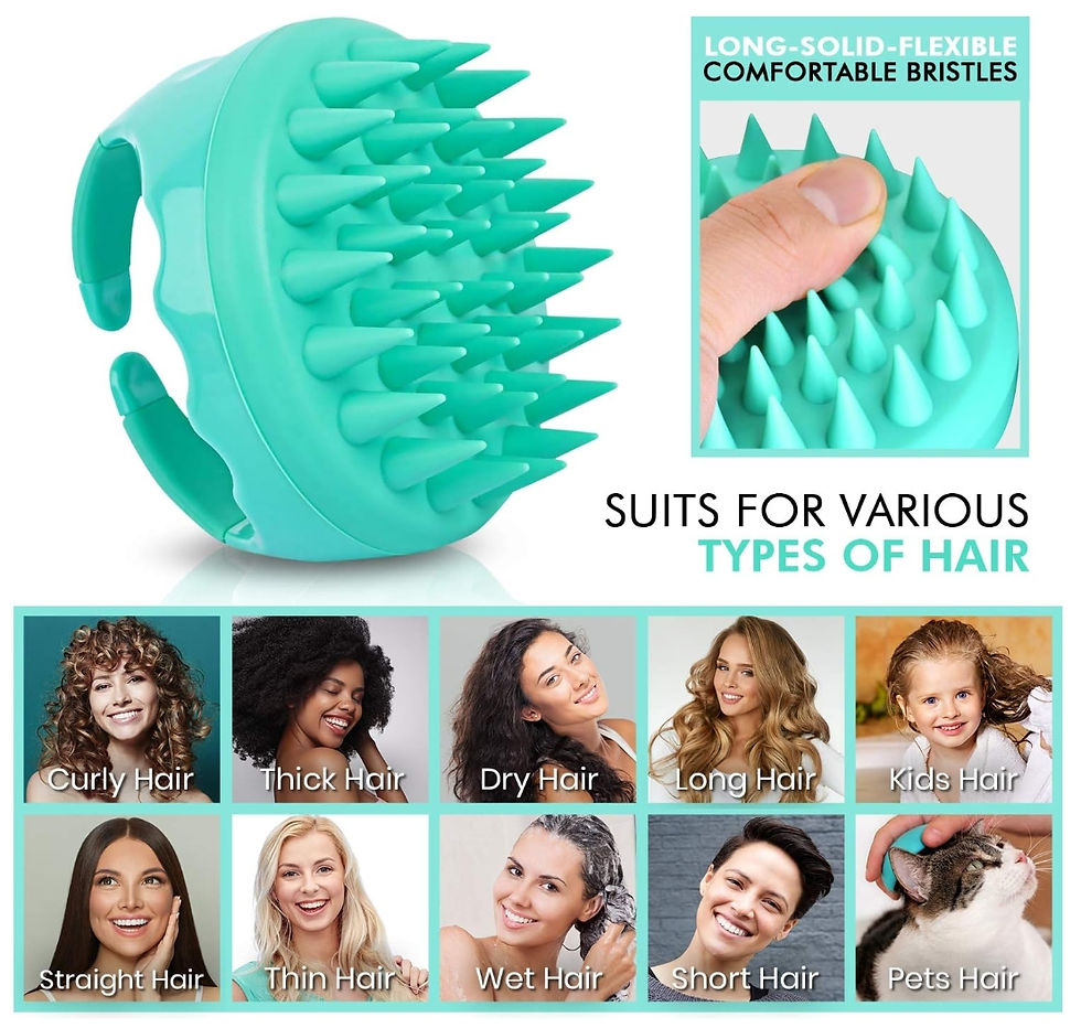 Thumbnail: Wet & Dry Hair Scalp Massager