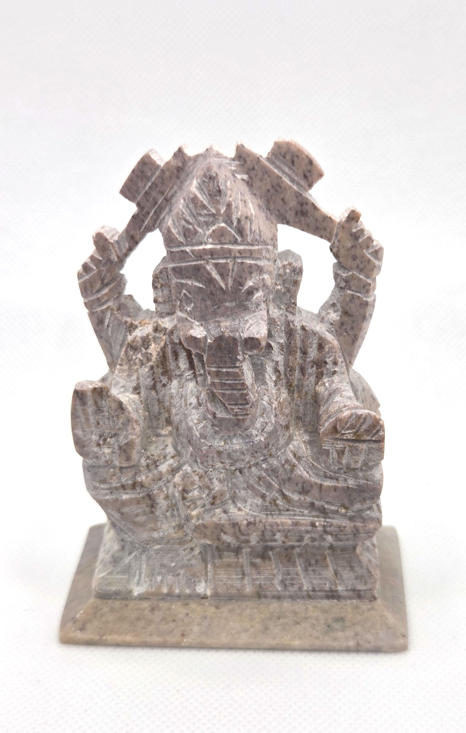 10cm Soapstone Ganesh