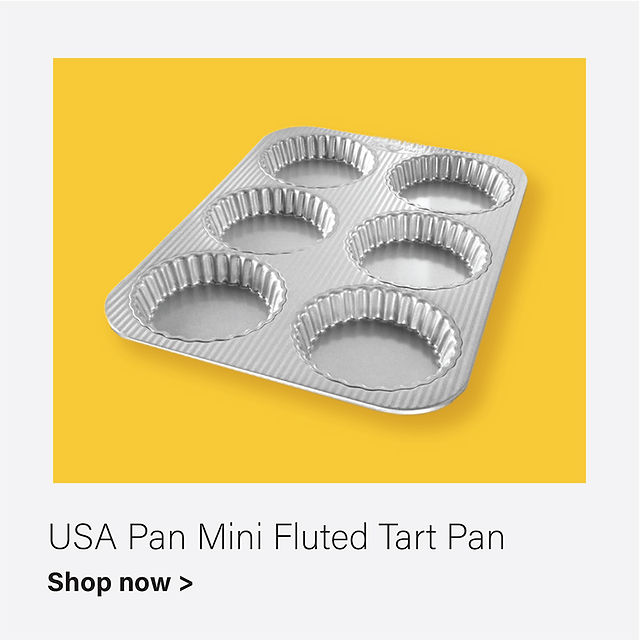 USA Pan Mini Fluted Tart Pan