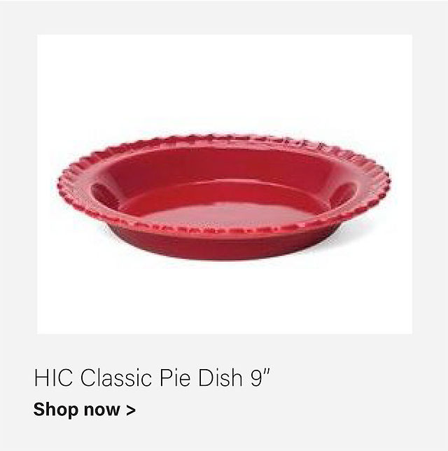 HIC Pie Dish 9"