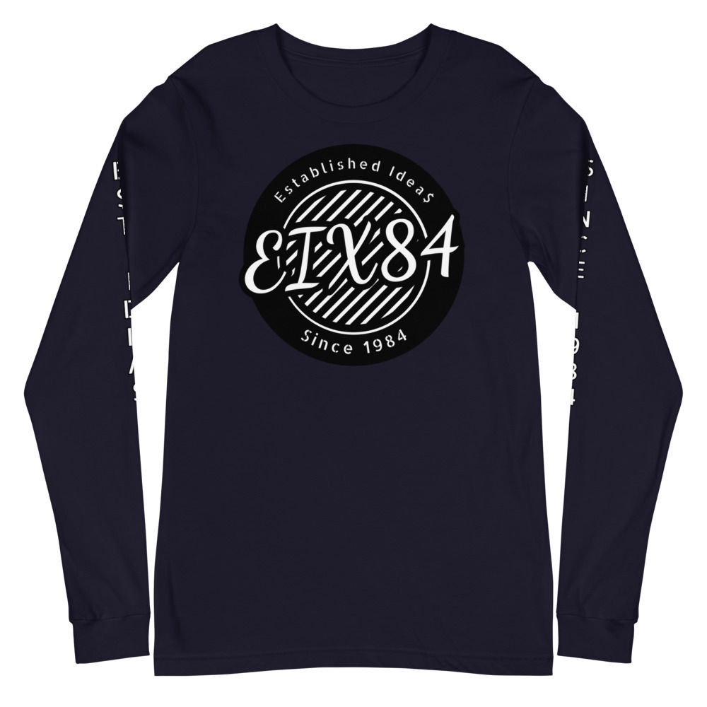 EIX1984 Long Sleeve Tee- B&W