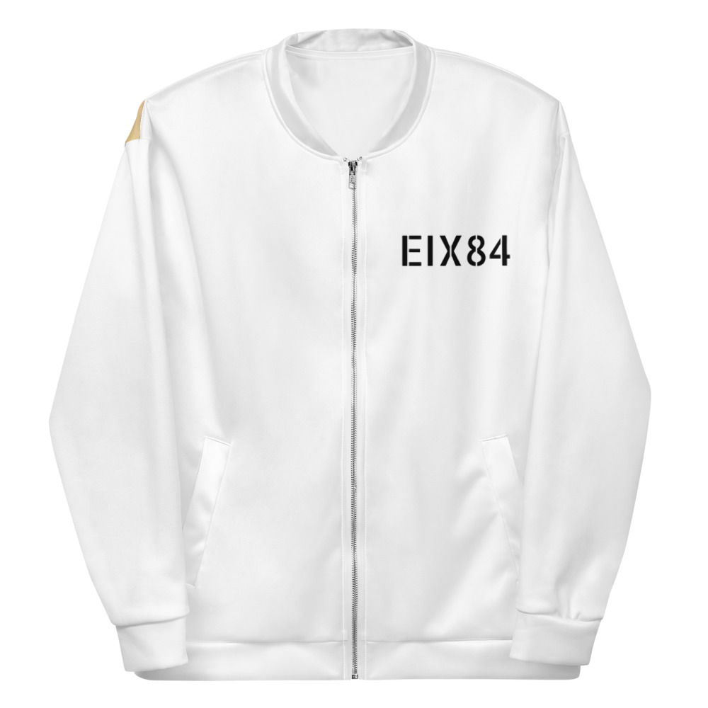 Horizon Bomber Jacket- White