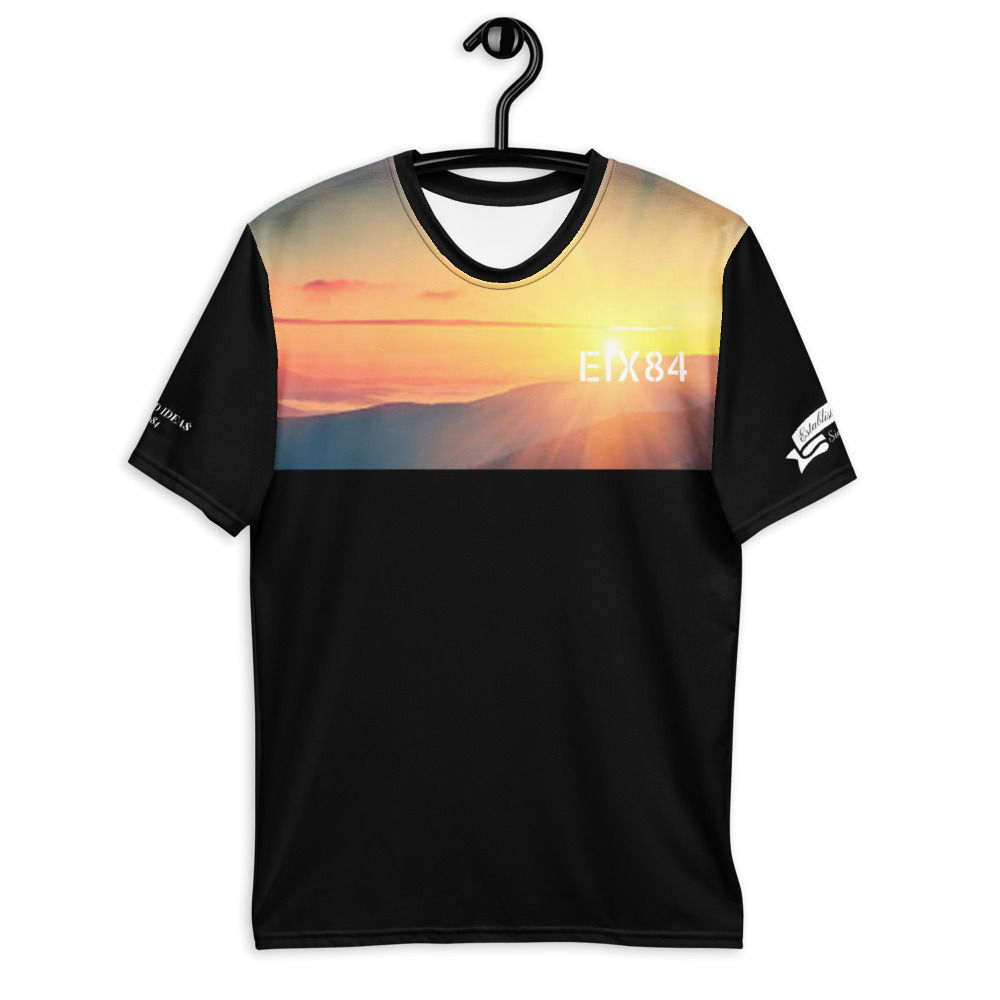 Men's Horizon Half Way There Tee- Black