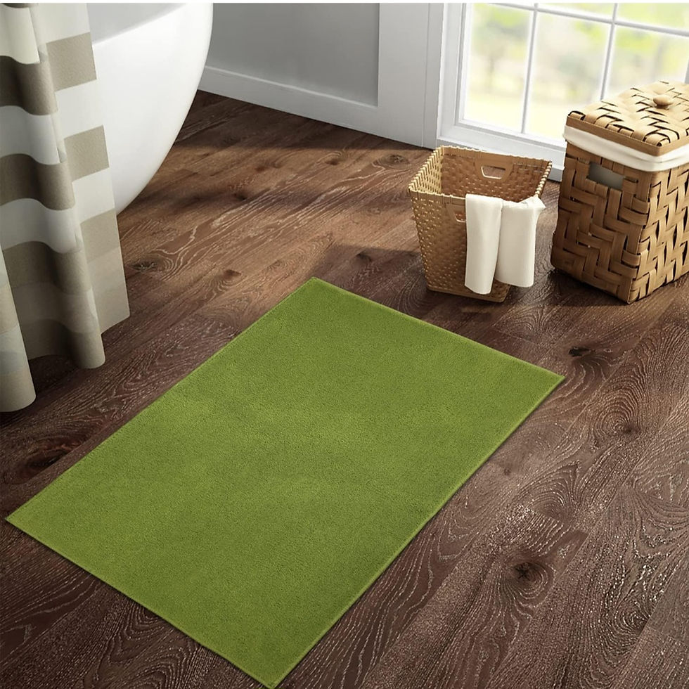 Thumbnail: door mat welspun anti skid 40x60 (green)